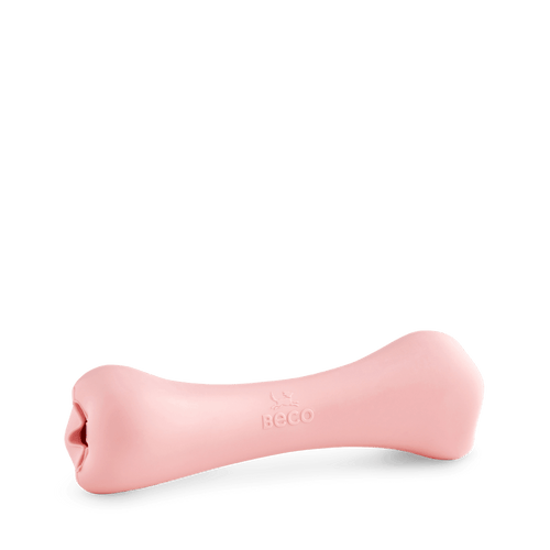 Beco Pets Natural Rubber Treat Bone Dog Chew Toy