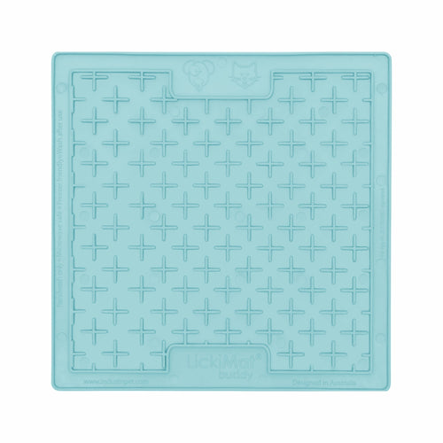 LickiMat Buddy Slow Feeder Mat for Dogs — Turquoise